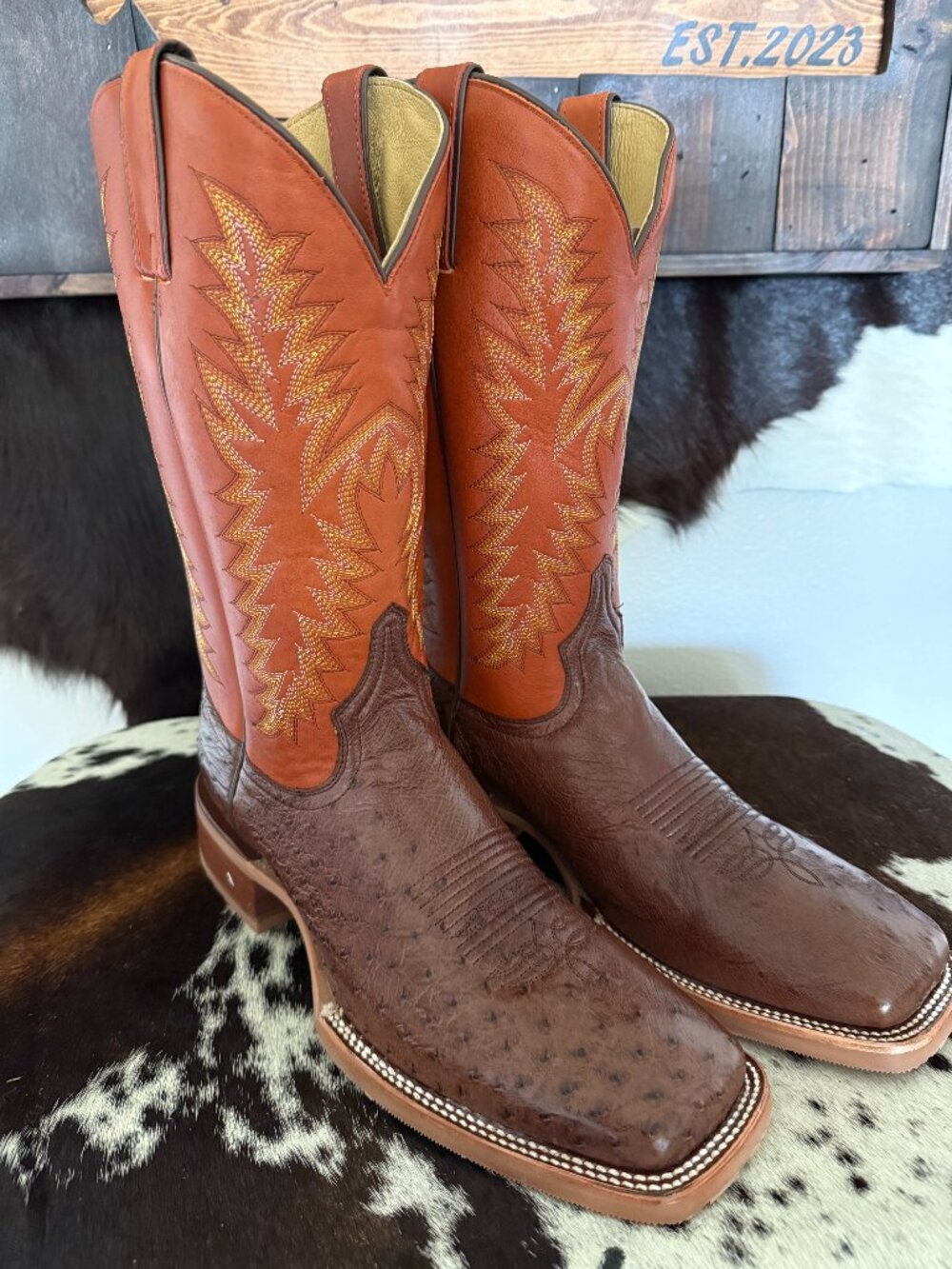 Justin - Genuine Smooth Ostrich - M12 ($349 MSRP)